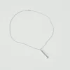 Alba Silver Fish Pendant Necklace
