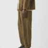 Alfie Garment Dyed Herringbone Pants