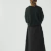 Apron Wrap Cotton Canvas Skirt