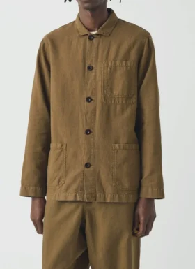 Arlo Garment Dyed Herringbone Jacket