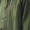 Arlo Overdyed Stripe Cotton Linen Jacket