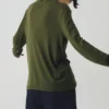 Aster High Neck Wool Lyocell Tee