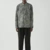 Bill Sketch Check Cotton Wool Pants