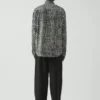 Bill Sketch Check Cotton Wool Pants