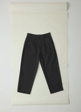 Bill Cotton Canvas Wide Leg Pants