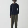 Bill Cotton Canvas Wide Leg Pants