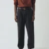 Bill Cotton Canvas Wide Leg Pants