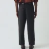 Bill Cotton Canvas Wide Leg Pants