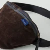 Bleu De Chauffe Large Suede Cross Body Bag