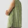 Block Print Sorbet Stripe Top