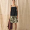 Block Print Warp Check Shorts