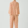 Bloom Print Cotton Pajamas