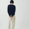 Button Through Cotton Jersey Tee