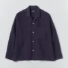 Camp Collar Garment Dyed Linen Shirt