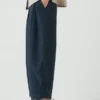 Carys Micro Houndstooth Wide Leg Pants