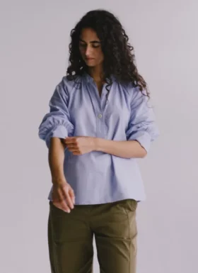 Catrin Cotton Oxford Easy Shirt