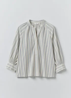 Catrin Cotton Striped Shirt