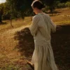 Catrin Cotton Striped Shirt