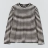 Chef Stripe Long Sleeve Cotton Tee