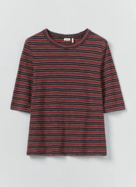 Cleo Stripe Cotton Tee