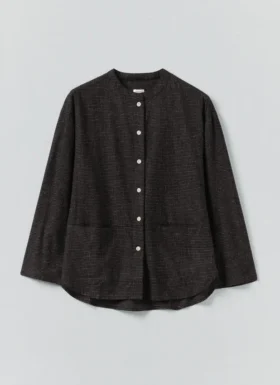 Cotton Cashmere Check Shirt