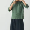 Cotton Hemp Raglan Tee