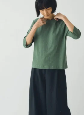 Cotton Hemp Raglan Tee