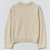 Cotton High Neck Sweater