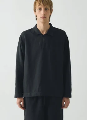 Cotton Linen Pull Over Shirt