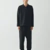 Cotton Linen Pull Over Shirt