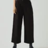 Cotton Wool Herringbone Pleat Front Pants