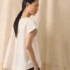 Crinkle Cotton Gauze Top