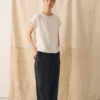 Crinkle Cotton Gauze Top
