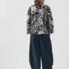 Crockery Print Boxy Shirt