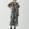 Crockery Print Dress