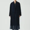 Dropped Shoulder Japanese Denim Coat