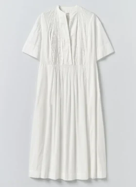 Embroidered Cotton Voile Dress