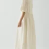 Embroidered Cotton Voile Dress