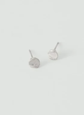 Emily Nixon Eolith Silver Earrings