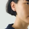 Emily Nixon Eolith Silver Earrings