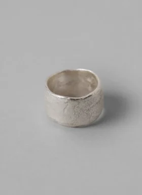 Emily Nixon Sculptural Rock Ring
