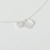 Emily Nixon Silver Quoit Necklace