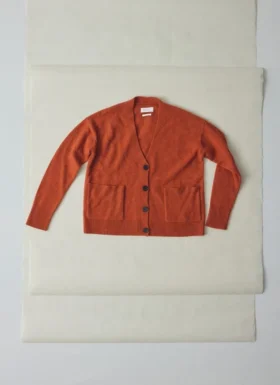 Ffion Wool Cashmere Boxy Cardigan