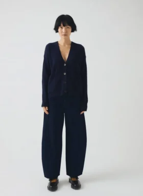 Ffion Wool Cashmere Boxy Cardigan