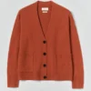 Ffion Wool Cashmere Boxy Cardigan