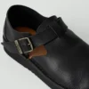 Fracap Leather Buckle Shoes