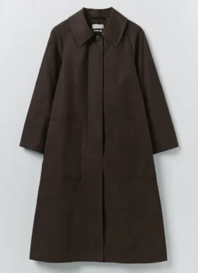 frankie waxed cotton raglan coat 1 280x385 - Frankie Waxed Cotton Raglan Coat