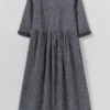 Freya Crinkle Cotton Dress