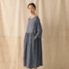 Freya Crinkle Cotton Dress