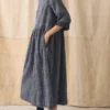 Freya Crinkle Cotton Dress